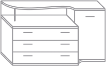 Комод "Каприз" (Интеди)Интеди Комод "Каприз" Комод "Каприз" (Интеди)Интеди Комод "Каприз"