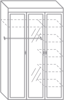 Шкаф для одежды "Ластория" (Интеди)Интеди Шкаф для одежды "Ластория" Шкаф для одежды "Ластория" (Интеди)Интеди Шкаф для одежды "Ластория"