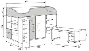 Комплекс универсальный "Джерри" (Ижмебель)Ижмебель Комплекс универсальный "Джерри" Комплекс универсальный "Джерри" (Ижмебель)Ижмебель Комплекс универсальный "Джерри"