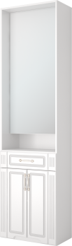 23 Шкаф комбинированный с зеркалом «Виктория» (Ижмебель)Ижмебель 23 Шкаф комбинированный с зеркалом «Виктория»