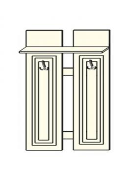 Планка между панелями с крючками (ПМ№2) (Мебель-Холдинг)Мебель-Холдинг Планка между панелями с крючками (ПМ№2)