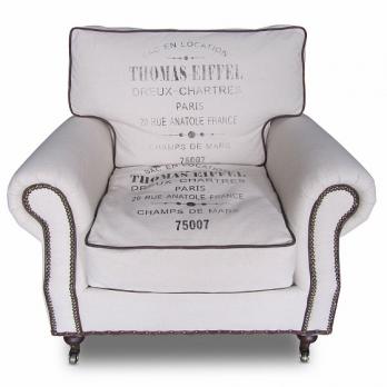 Кресло Tomas-Eiffiel (лен) (Mobilier de Maison)Mobilier de Maison Кресло Tomas-Eiffiel (лен)