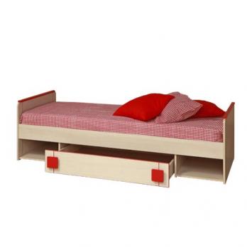 Кровать одинарная Севилья-13 (Олимп-мебель)Олимп-мебель Кровать одинарная Севилья-13