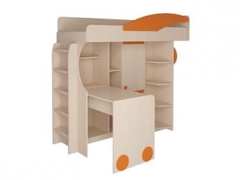 Набор мебели 4.4.1 Л/П (оранжевый) + Лестница №2 (Корвет)Корвет Набор мебели 4.4.1 Л/П (оранжевый) + Лестница №2