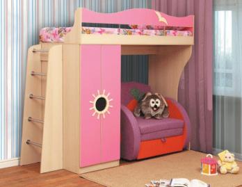 Кровать двухъярусная Д1 (стандарт) (Олимп-мебель)Олимп-мебель Кровать двухъярусная Д1 (стандарт)