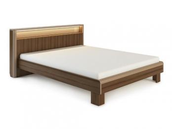 «Оливия» 3.2 Кровать с подсветкой 160*200  (МСТ Мебель)МСТ Мебель «Оливия» 3.2 Кровать с подсветкой 160*200 