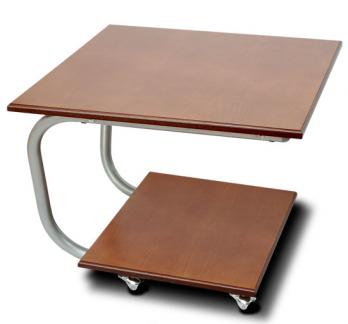 Журнальный столик Дуэт-11М(полка МДФ) (Мебелик)Мебелик Журнальный столик Дуэт-11М(полка МДФ)