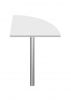 Стол-приставка ПР-3+ВТ-710.1 [Белый] (SKYLAND)SKYLAND Стол-приставка ПР-3+ВТ-710.1 [Белый]
