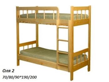 Двухъярусная кровать "Оля-2" ( Mebel-Good) Mebel-Good Двухъярусная кровать "Оля-2"