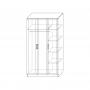 Шкаф 3-х дверный с зеркалом "Анастасия - М" (СП.018.403)