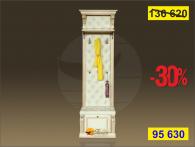 Мини прихожая - вешалка Б5.8-5-1 (Кронштейн "Лев") Карамель/Патина золото/Беж