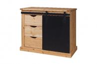 Комод ROLLER-MB1P+3T из массива сосны