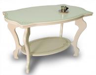 Чайный стол Берже-1 слоновая кость [Слоновая кость] (Мебелик)