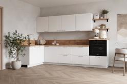 КГ Угловой 1500х3000 (без пм) , Белый софт матовый  Арника РМ