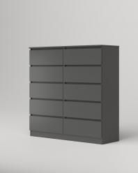 МС Охта Лайт Комод 1200.10 Антрацит