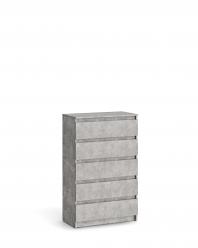 Комод Чикаго Стрит (5 ящиков), Бетон