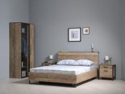 Спальня Трувор 1 Гранж Песочный/Интра