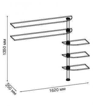 В-12 Стеллаж 5ПЛ ()В-12 Стеллаж 5ПЛ