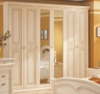 Шкаф 6-ти дверный Венера (беж) (Диа)Диа Шкаф 6-ти дверный Венера (беж)
