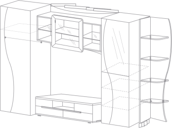 Комплект "Лиана" (Интеди)Интеди Комплект "Лиана"
