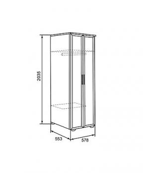 Модуль 1 Шкаф для платья "Легенда" (Ижмебель)Ижмебель Модуль 1 Шкаф для платья "Легенда"