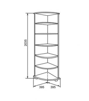 Модуль 4 Приставка угловая "Легенда" (Ижмебель)Ижмебель Модуль 4 Приставка угловая "Легенда"