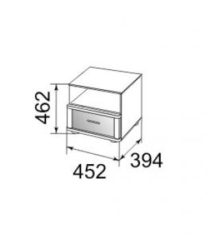 Модуль 7 Тумба "Ника Премиум" (Ижмебель)Ижмебель Модуль 7 Тумба "Ника Премиум"