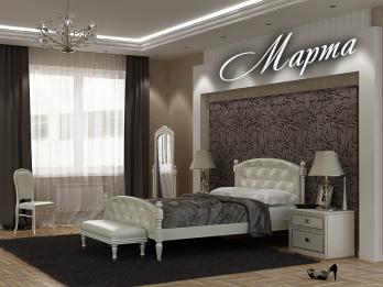 Кровать Марта ( Mebel-Good) Mebel-Good Кровать Марта