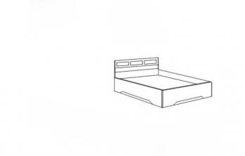 Кровать одинарная (без матраца 1,2*2,0) (СВ-Мебель)СВ-Мебель Кровать одинарная (без матраца 1,2*2,0)
