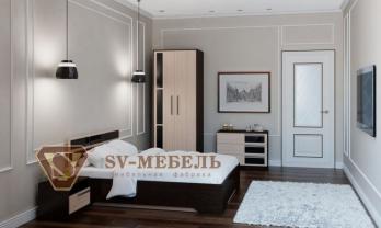 Модульная спальня Эдем-2, композиция 1 (СВ-Мебель)СВ-Мебель Модульная спальня Эдем-2, композиция 1