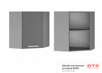 6УВ1 Шкаф настенный угловой  (БТС)БТС 6УВ1 Шкаф настенный угловой 