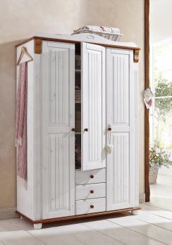 Шкаф 3 дв 3 ящ Adele 7309-5.2 Белый воск/черри (Диприз)Диприз Шкаф 3 дв 3 ящ Adele 7309-5.2 Белый воск/черри