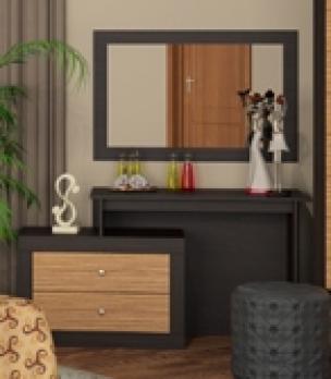 Модуль 12 Туалетный стол "Саванна" (без зеркала) (Ижмебель)Ижмебель Модуль 12 Туалетный стол "Саванна" (без зеркала)