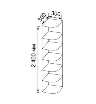 ВЕРОНА Стеллаж-уголок боковой без стекла (МегаЭлатон)МегаЭлатон ВЕРОНА Стеллаж-уголок боковой без стекла ВЕРОНА Стеллаж-уголок боковой без стекла (МегаЭлатон)МегаЭлатон ВЕРОНА Стеллаж-уголок боковой без стекла