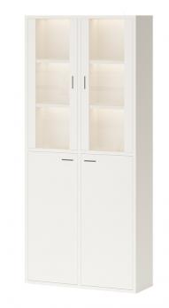 Стеллаж СУ (Ш2В2)+2ФС+2ФГ Нельсон однотон (Мэрдэс)Мэрдэс Стеллаж СУ (Ш2В2)+2ФС+2ФГ Нельсон однотон