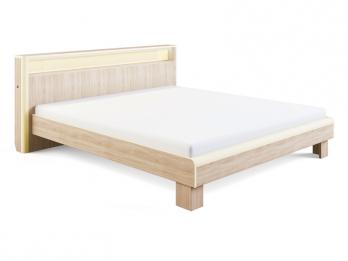 «Оливия» 3.2 Кровать с подсветкой 160*200  (МСТ Мебель)МСТ Мебель «Оливия» 3.2 Кровать с подсветкой 160*200 