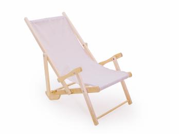 Деревянный лежак для пляжа Пелагея Береза (Смолянка)Смолянка Деревянный лежак для пляжа Пелагея Береза