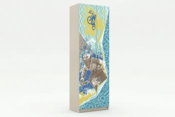 Шкаф платяной (1 штанга), Юна 401 "Спорт" (ВасКо)ВасКо Шкаф платяной (1 штанга), Юна 401 "Спорт"