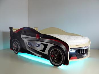 Кровать "Полиция" с подсветкой (ВиВера мебель)ВиВера мебель Кровать "Полиция" с подсветкой