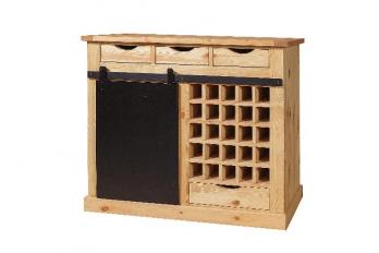 Бар ROLLER-BAR1P+4T из массива сосны (Волшебная сосна)Волшебная сосна Бар ROLLER-BAR1P+4T из массива сосны