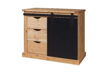 Комод ROLLER-MB1P+3T из массива сосны (Волшебная сосна)Волшебная сосна Комод ROLLER-MB1P+3T из массива сосны