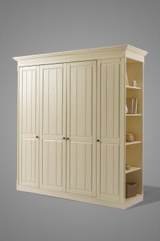 Шкаф Дания 4-створчатый №2 (Вудсток)Вудсток Шкаф Дания 4-створчатый №2