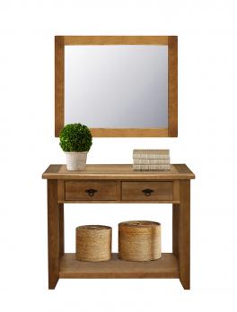 Консоль Юта массив сосны (без зеркала) (Woodmos)Woodmos Консоль Юта массив сосны (без зеркала)