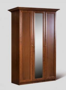 "Европа-3 (Матильда)" Шкаф 3-х дверный с зеркалом 031/127 (Ярцево)Ярцево "Европа-3 (Матильда)" Шкаф 3-х дверный с зеркалом 031/127