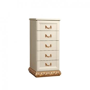 Комод узкий Тиффани ТФКМ-2 (Ярцево)Ярцево Комод узкий Тиффани ТФКМ-2