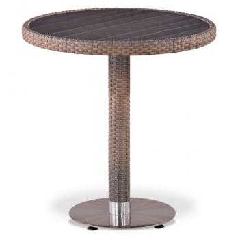 Плетеный стол из искусственного ротанга T501DG-W1289-D70 Pale (Афина-мебель)Афина-мебель Плетеный стол из искусственного ротанга T501DG-W1289-D70 Pale