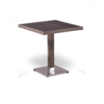 Плетеный стол из искусственного ротанга T502DG-W1289-70х70 Pale (Афина-мебель)Афина-мебель Плетеный стол из искусственного ротанга T502DG-W1289-70х70 Pale
