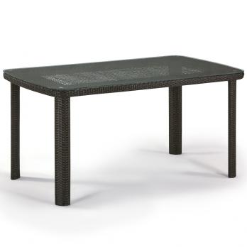Плетеный стол из искусственного ротанга T51A-W53-150x85 Brown (Афина-мебель)Афина-мебель Плетеный стол из искусственного ротанга T51A-W53-150x85 Brown