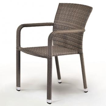Плетеный стул из искусственного ротанга A2001G-C088FT Pale (Афина-мебель)Афина-мебель Плетеный стул из искусственного ротанга A2001G-C088FT Pale
