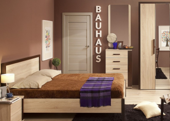 Мебель для спальни BAUHAUS дуб сонома (Глазов-мебель)Глазов-мебель Мебель для спальни BAUHAUS дуб сонома